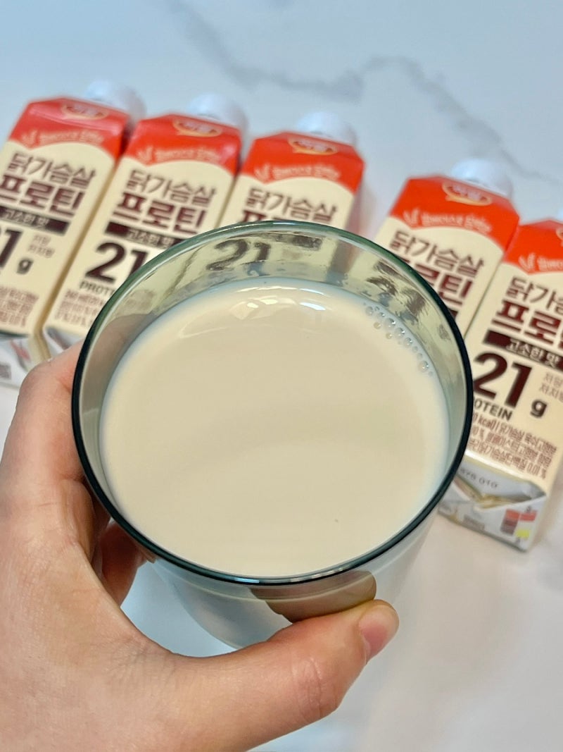 하림 닭가슴살 프로틴 고소한 맛 후기 :) 매일 챙기는 단백질음료