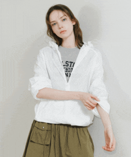  스파오 라이트 패커블 윈드브레이커 - 초경량 휴대용 바람막이