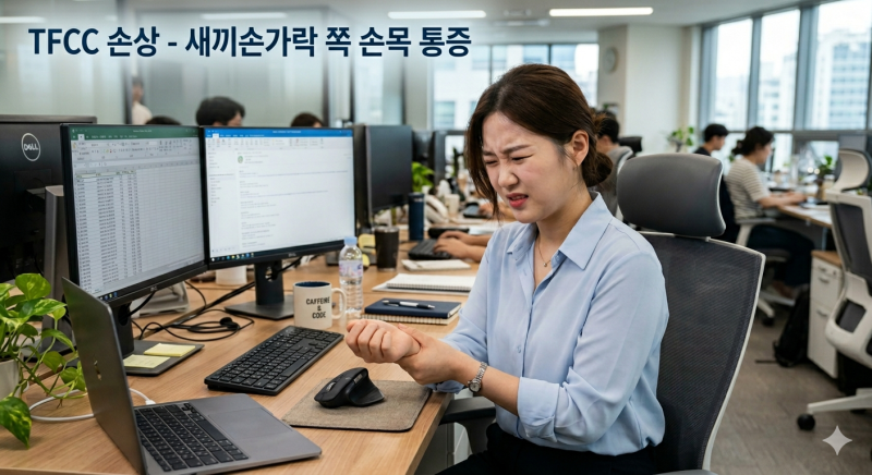 [상봉동 한의원][통증 유발자] 10.TFCC(삼각섬유연골 복합체 손상) - 새끼손가락 쪽 손목이 시큰....