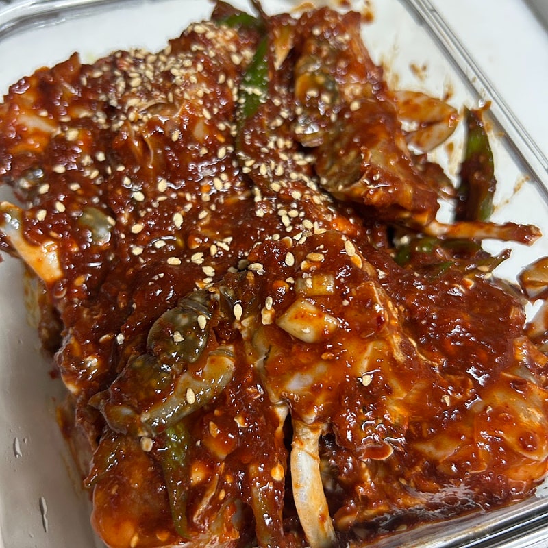 편스토랑 류수영 양념게장 황금레시피, 냉동 절단 꽃게로 쉽게 만들기
