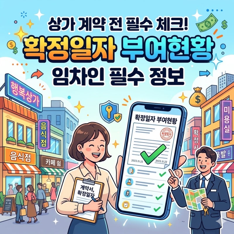 [상가 임대차] 상가 계약 전 필수 체크! 확정일자 부여현황 및 건축물대장 열람·발급 가이드 ....