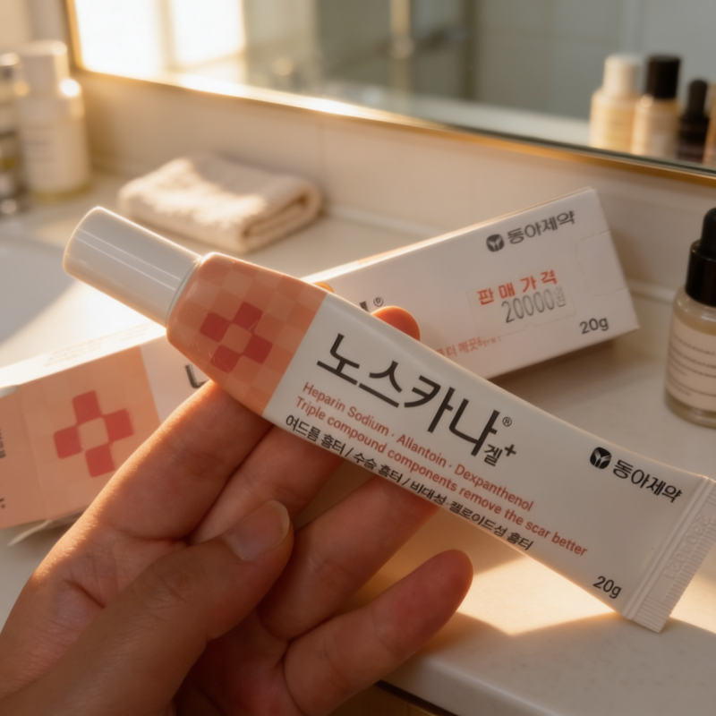 노스카나겔 효능 사용법 가격 여드름 흉터에 효과?