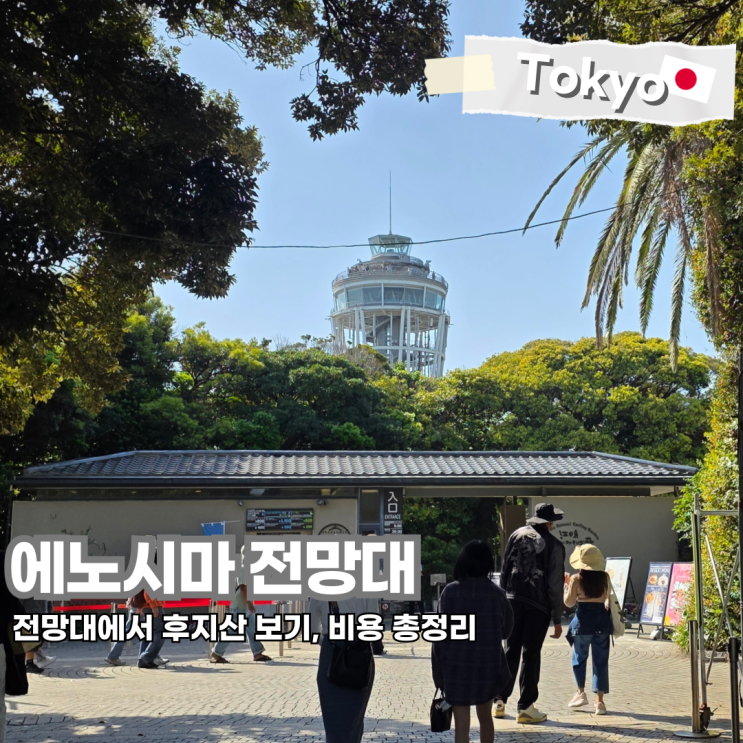  도쿄 가마쿠라 에노시마 전망대 에스컬레이터 비용 세트권