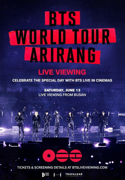 BTS 부산 콘서트 전 세계 극장 생중계 확정, 라이브뷰잉 예매 총정리