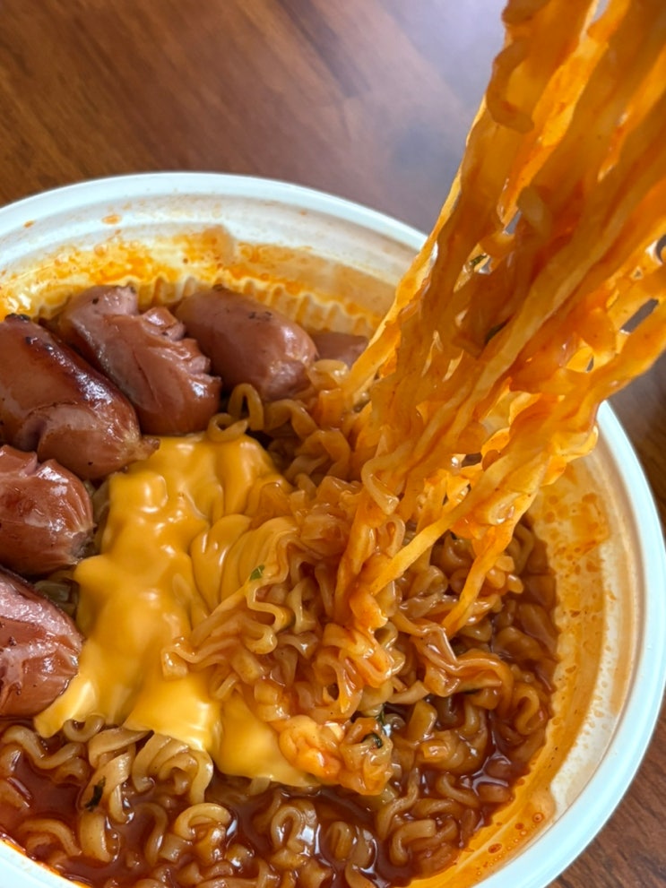 라불닭탕면 만들기 (국물라볶이, 불닭볶음탕면, 왕뚜껑, 라볶이불닭탕면) | 