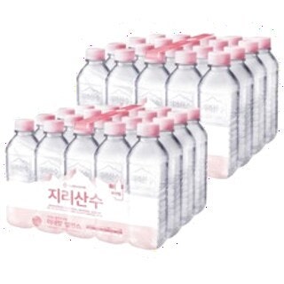  지리산수 무라벨 500ml 40개 - 깨끗한 자연암석수