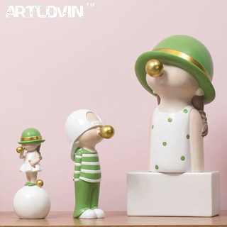  ARTLOVIN 북유럽 스타일 인형 - 감각 있는 거실 소품