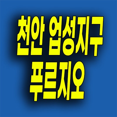  천안 업성지구 미분양 업성동 대우 푸르지오 아파트 분양가 잔여세대