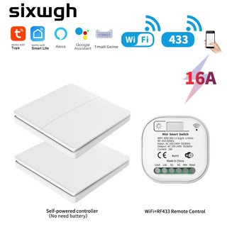  SIXWGH 16A WIFI 스위치 - 스마트홈 원격 제어 타이머