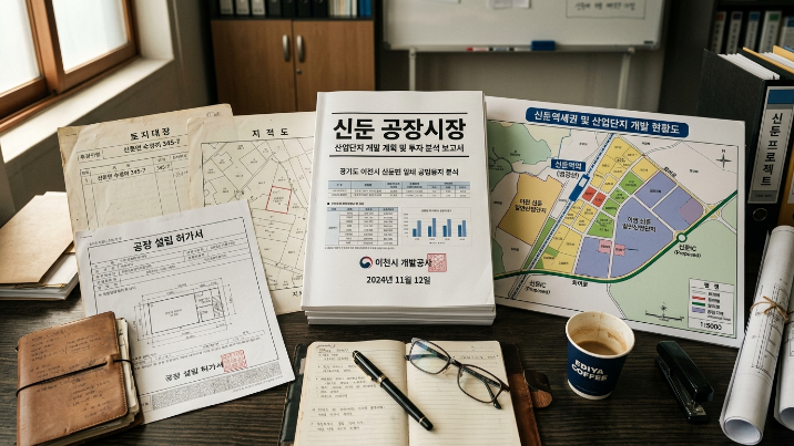  이천 신둔 공장·창고 시장 분석저평가 산업부지 + 역세권 개발 기대감 동시 진입 구간