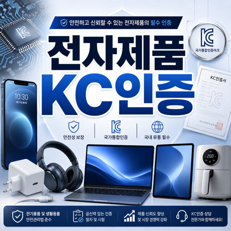  전자제품 KC인증 대행, 처음이라면 꼭 읽어보세요
