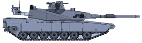  M1E3 에이브람스, XM30 울프/링스 이미지