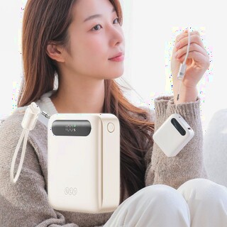  QCY AIR 10000mAh 22.5W - 기내반입 초경량 고속충전 보조배터리