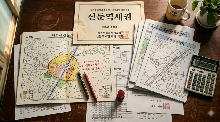  신둔역세권 토지 가치 변화 | 매수자: 저평가 선점 전략 | 매도인: 개발 기대감 반영 전략