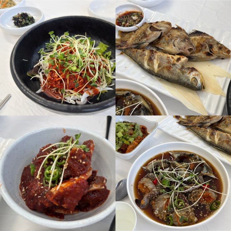  여수 돌산 리조트 인근 맛집 어부밥상 생선구이 간장게장