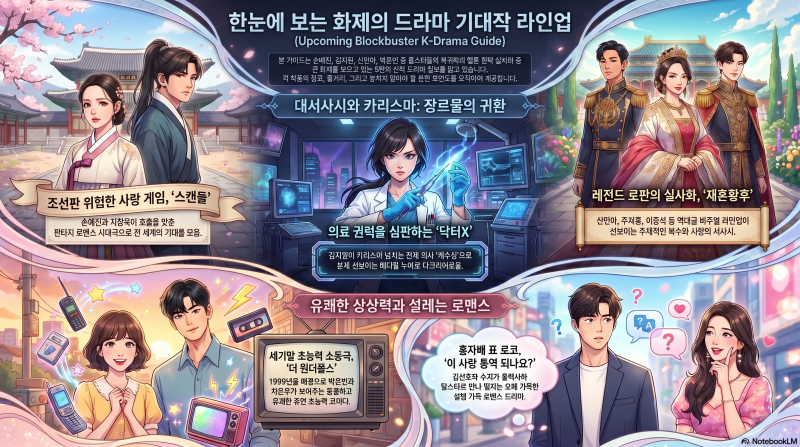 [드라마 스포트라이트] 2026년 가장 기대되는 신작 라인업 TOP 5