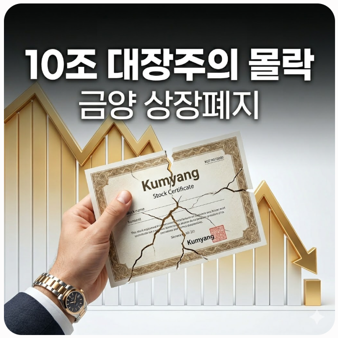  10조 대장주의 몰락, 금양 상장폐지 일정과 정리매매 총정리