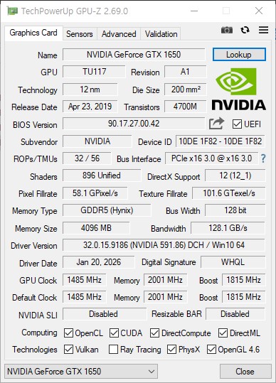 그래픽카드 바꿔치기 막는 일련번호 확인법 (UUID, ASIC)