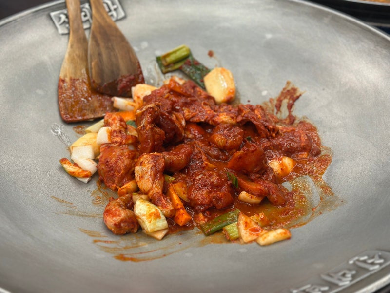[인천 가정동 맛집]볶음밥 무료 드럼통 솥뚜껑 닭볶음탕 맛집 :: 신대박집 가정점