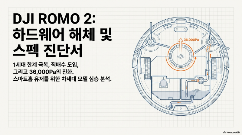 [IT/가전] 로봇청소기 생태계 파괴자 등장! 9개월 만에 돌아온 DJI 로모 2(ROMO 2) 완벽 스펙 분석