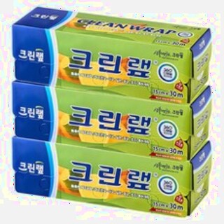  크린랩 위생랩 30m 3개 - 주방에서 꼭 필요한 랩 활용법