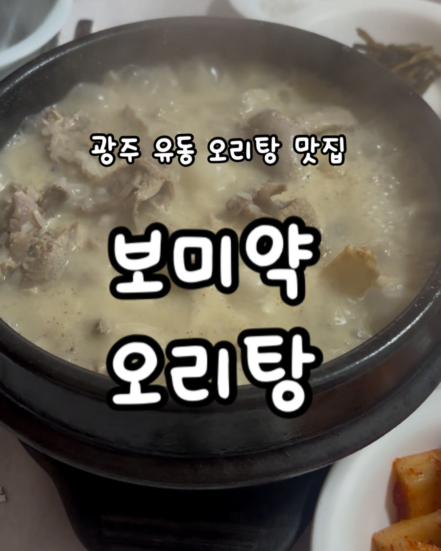보미약오리탕 사진 1