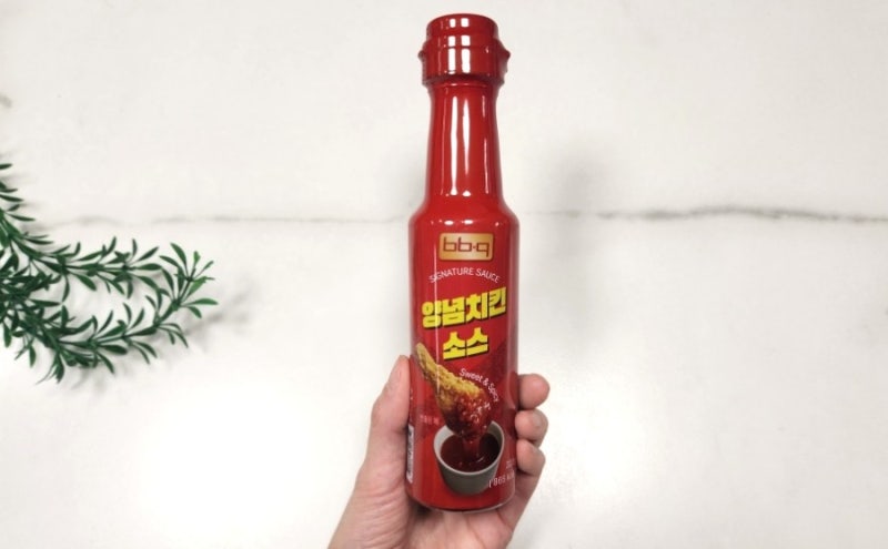 BBQ 비비큐 양념치킨소스 리뷰｜에어프라이어 치킨에 찍어먹어본 후기