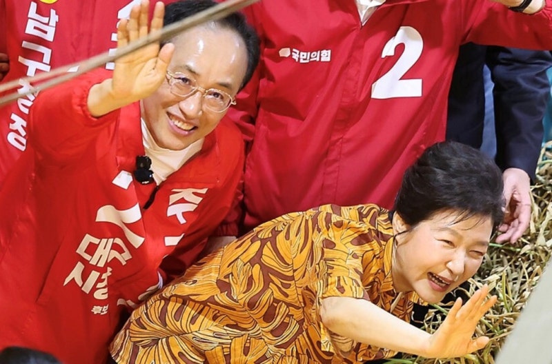 박근혜 전 대통령 9년 만의 유세 등판! 주진우·추경호·이진숙 대구 총력전, 보수결집 신호탄....