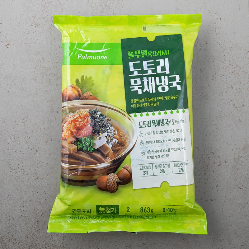 인기 많은 묵밥 풀무원 바로먹는 도토리 묵채냉국 2인 사용하기 쉬운 제품