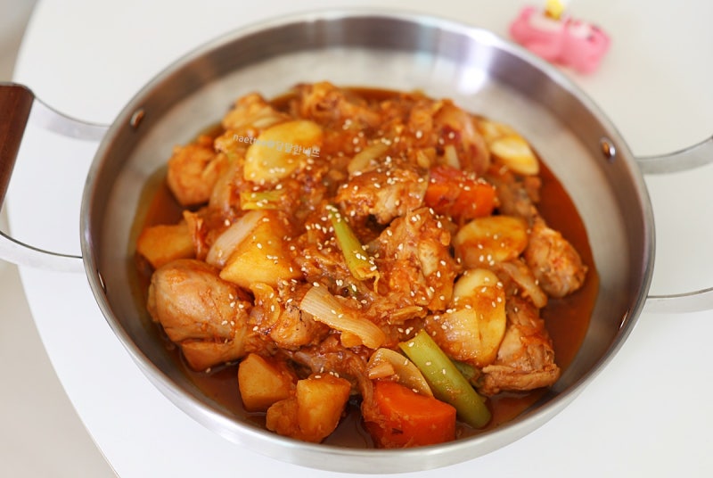 류수영 닭볶음탕 레시피 닭도리탕