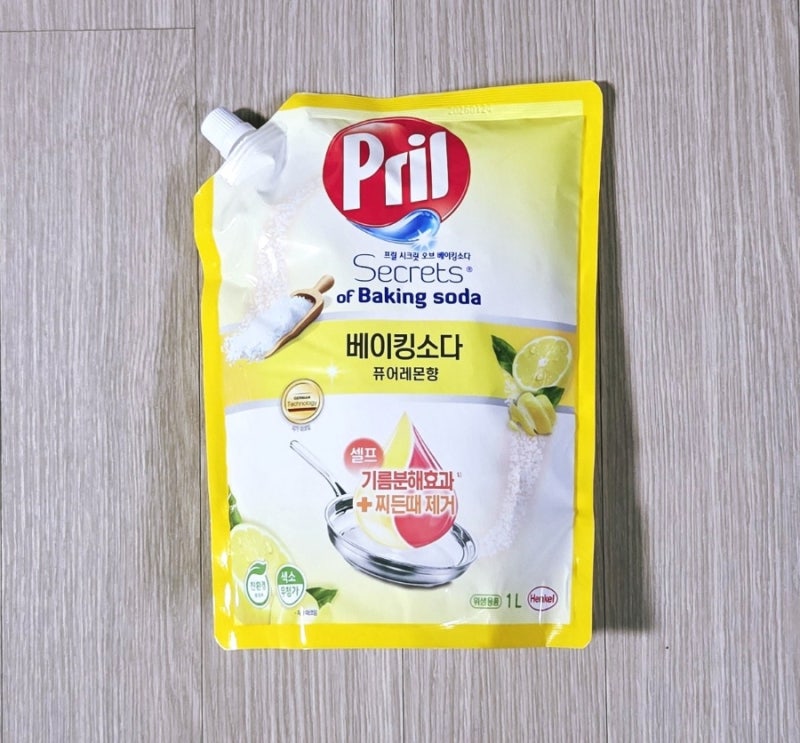 프릴 시크릿 오브 베이킹소다 주방세제 후기｜퓨어레몬향