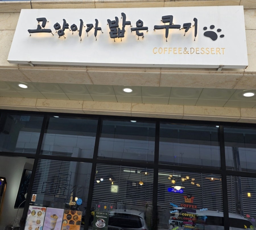 고양이가밟은쿠키 사진 1