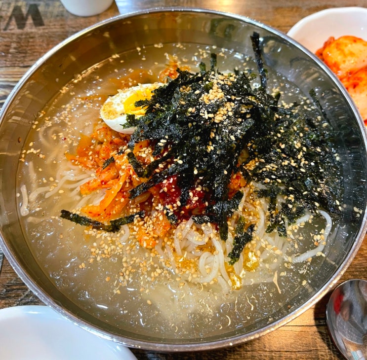  [강화도 맛집] 먹어본 비빔칼국수 중 제일 맛있었던 '찬우물옛날손칼국수'