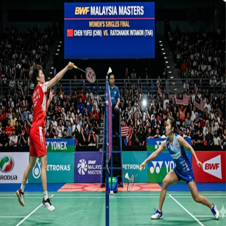 천위페이 인타논 BWF 말레이시아 마스터즈 여자싱글 결승격돌!! 맞대결은 압도적인 천위페이의 우세!! 과연 우승을 거머쥘 선수는??