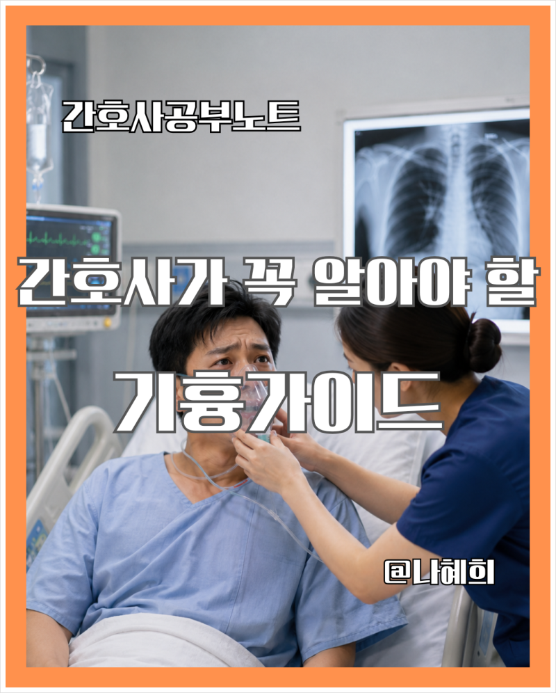 간호사가 꼭 알아야 할 기흉(Pneumothorax) 가이드: 병태생리, 증상, 모니터링 포인트
