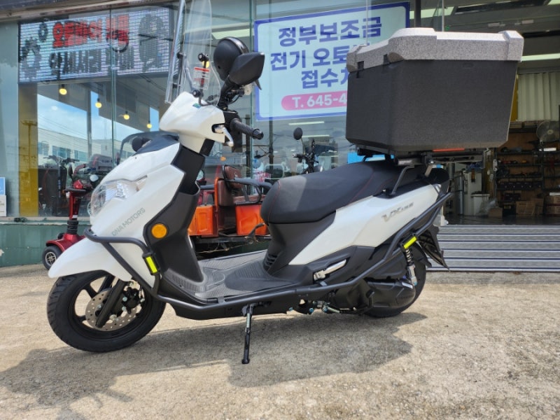 [강릉바이크프라자]디앤에이모터스 VX125신차출고! 배달입문용 오토바이 /강릉오토바이/강릉....