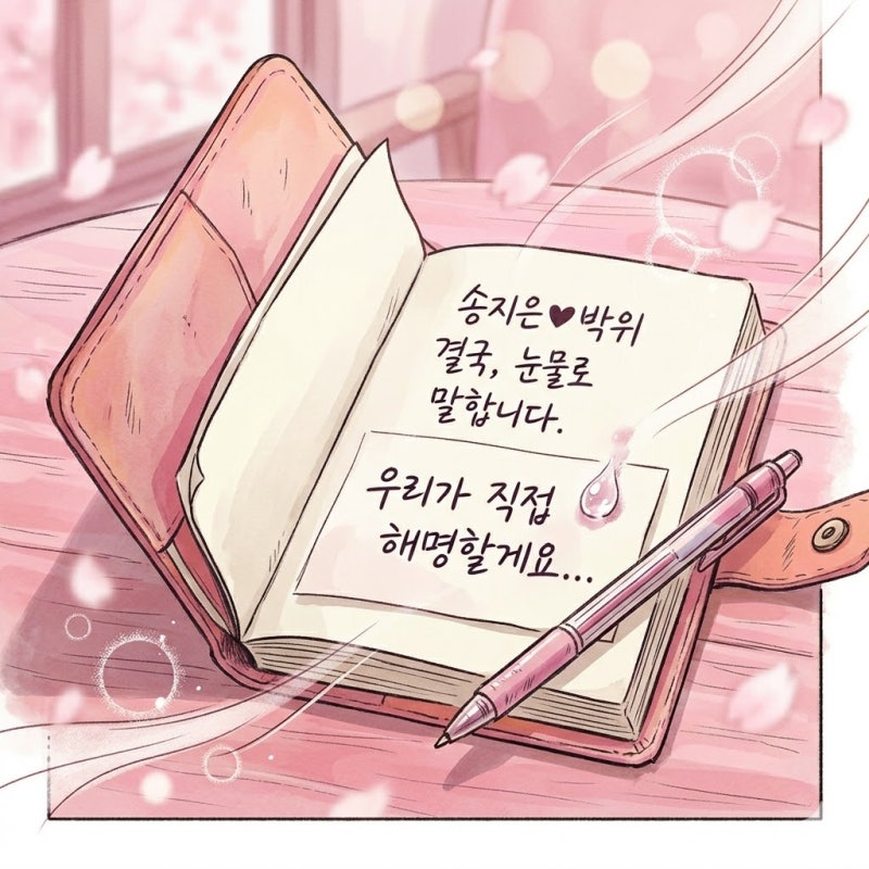 송지은 박위 부부, 만남 결혼 스토리 그리고 2세 시험관 계획 준비, 무료 간병인 논란...결국 ....