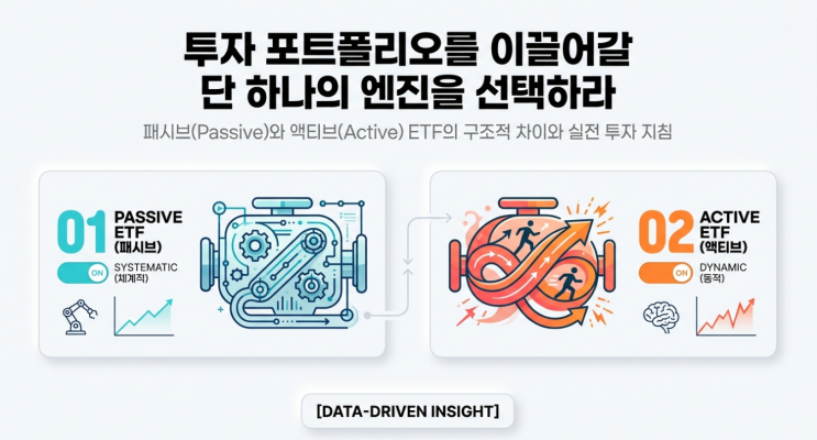  패시브 펀드 및 액티브 펀드 ETF 뜻 완벽 비교: 시장 수익률을 이기기 힘든 결정적 이유