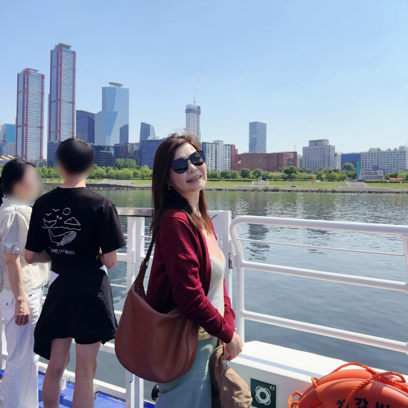 여의도 한강 버스 유람선 크루즈 나들이 선착장 마곡까지