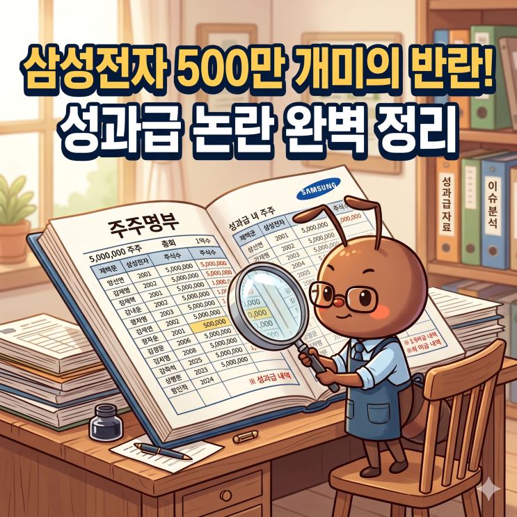 "삼성전자 500만 개미의 반란" <b>성과급</b> 논란, 소액주주가 뭉쳐야... 