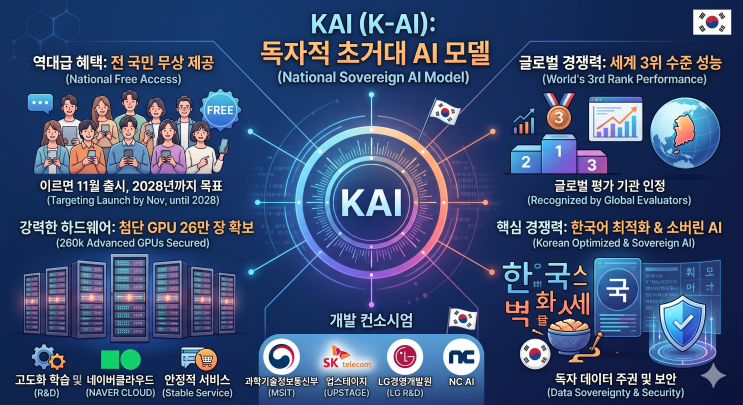  전 국민 AI 무료 사용 법안 발표! 11월 출시 KAI 혜택과 정부 정책 총정리