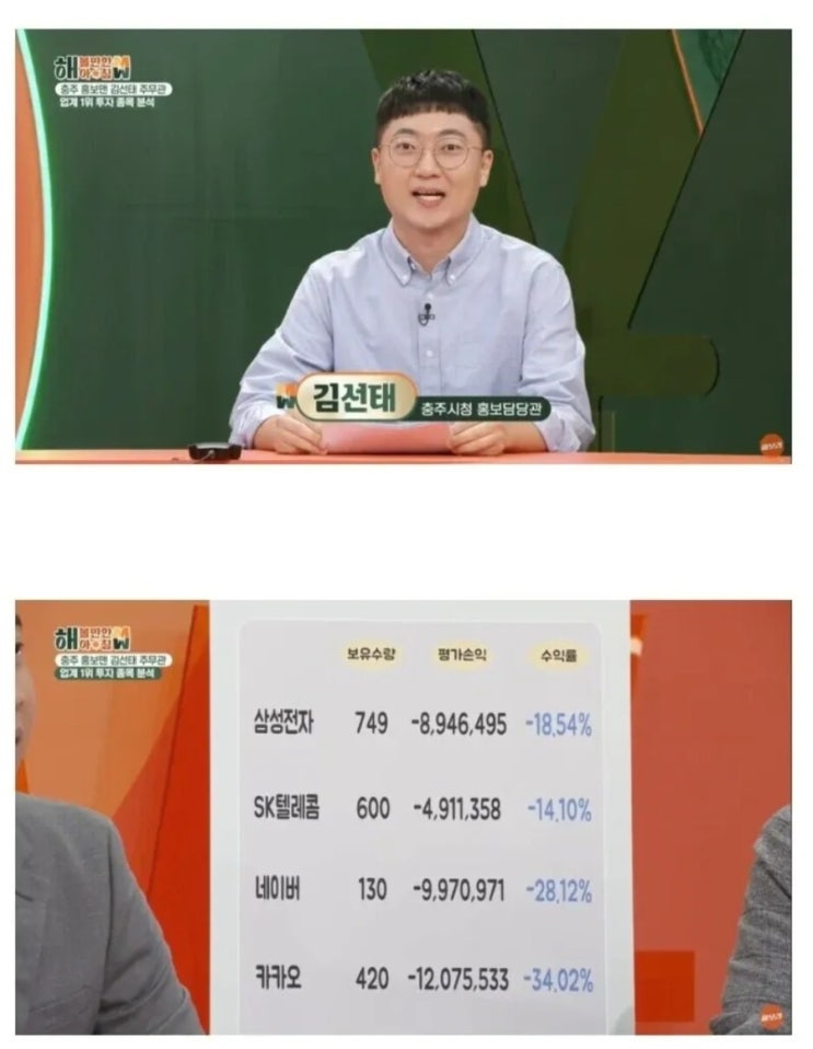 “<b>김선태</b> 전 주무관,방송에서 계좌 <b>공개</b>했다가 정적”… 3년 뒤... 