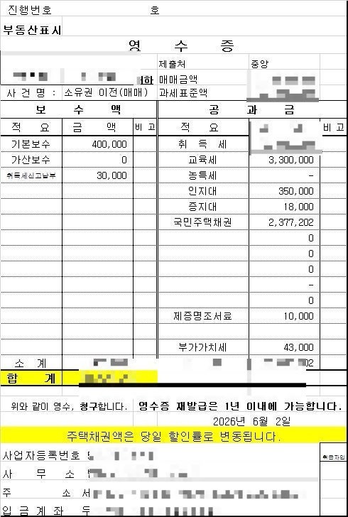 [부동산] 소유권 이전등기시 법무사 비용 아끼기
