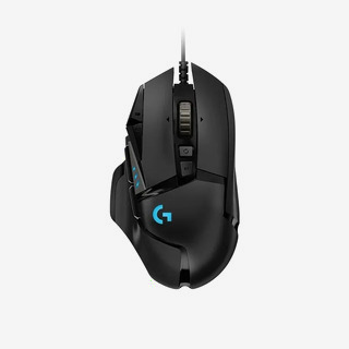  로지텍 G502hero 마스터 유선 게이밍 마우스 - 정밀 조준과 매크로 전용