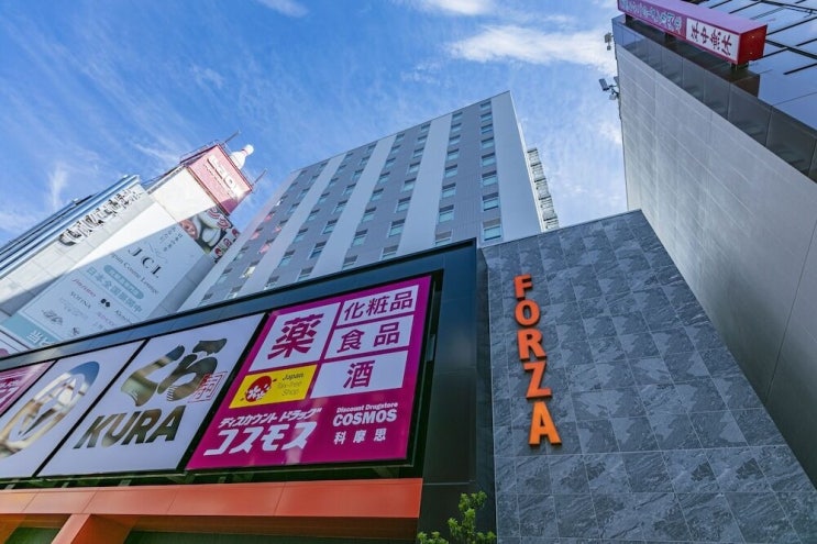  일본 오사카 호텔 포르자 난바 도톤보리 객실 정보