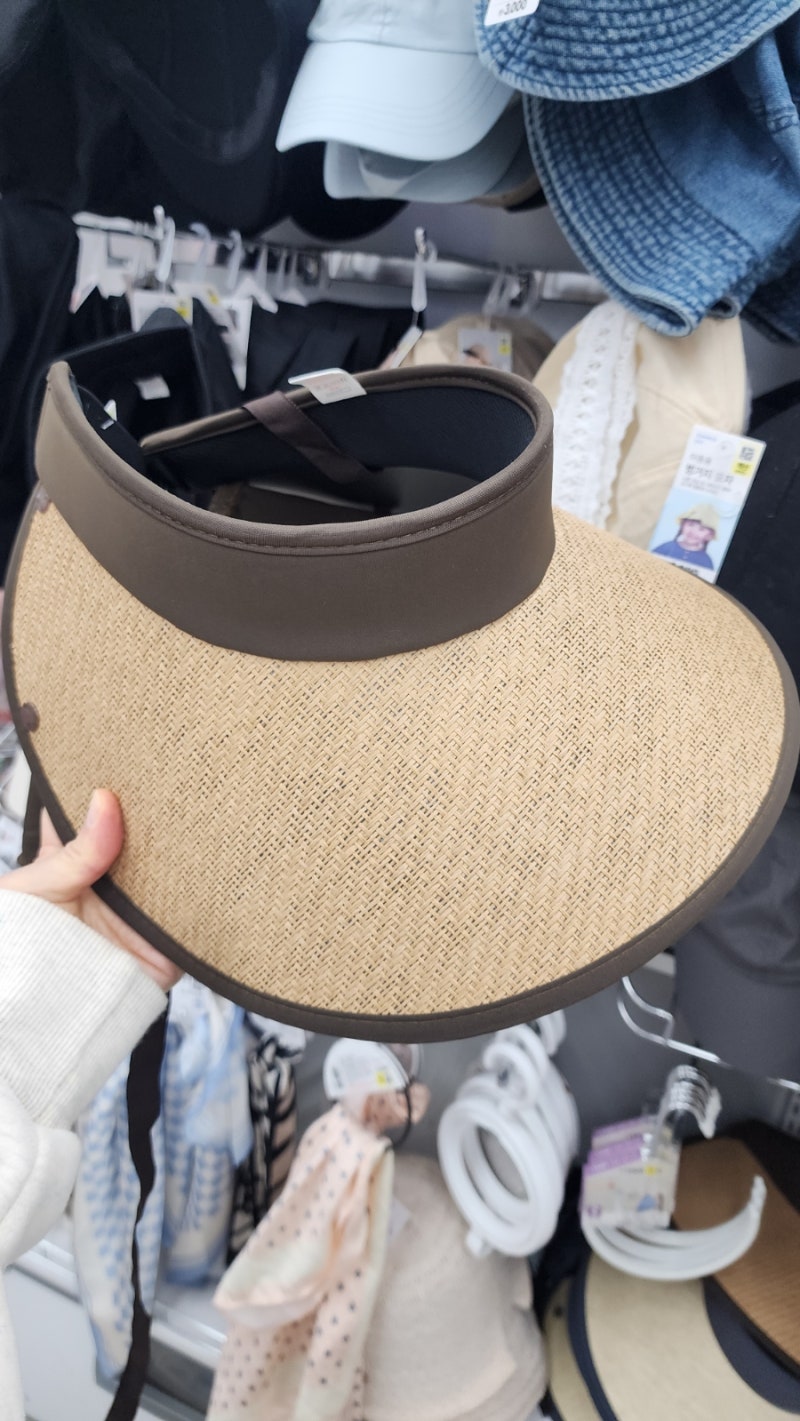 다이소 목가림 차광모자 세탁 가능? 한달 사용 후기 솔직 리뷰