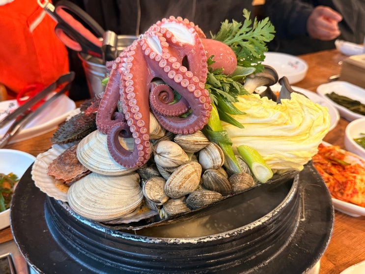  [춘천 근본 맛집] 실내에 배나무가? 가마솥 육수와 무침 조합이 예술인 '배나무골가마솥칼국수' (feat. 히든 먹팁) 
