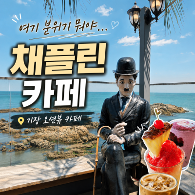 기장 대형 카페 채플린 아이랑 오션뷰 즐긴 후기