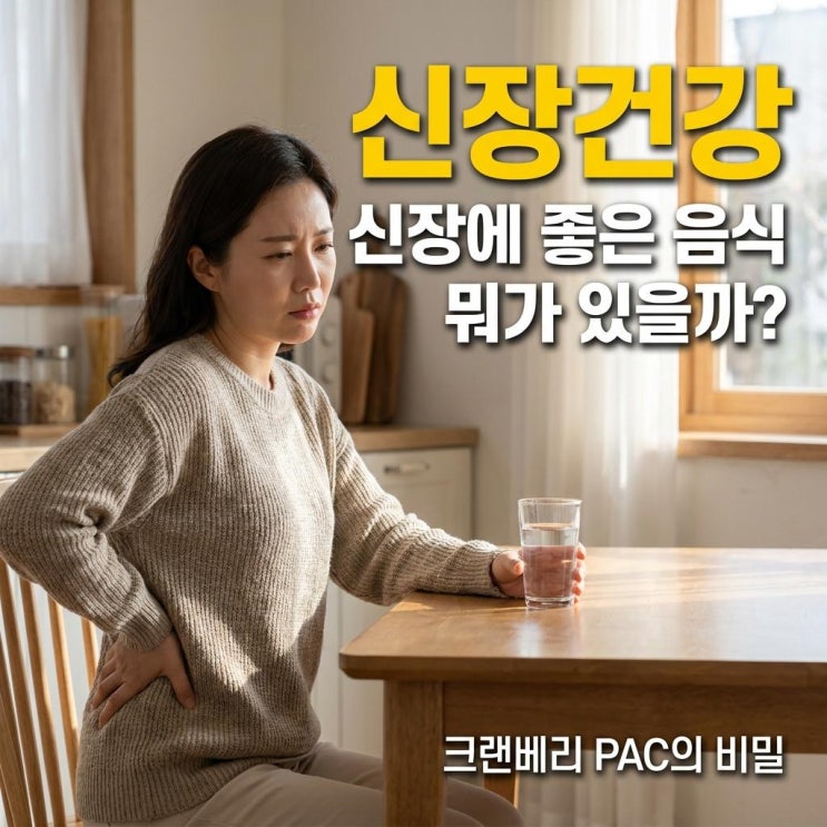  신장에 좋은 음식 찾다가 크랜베리에 꽂혔어요 