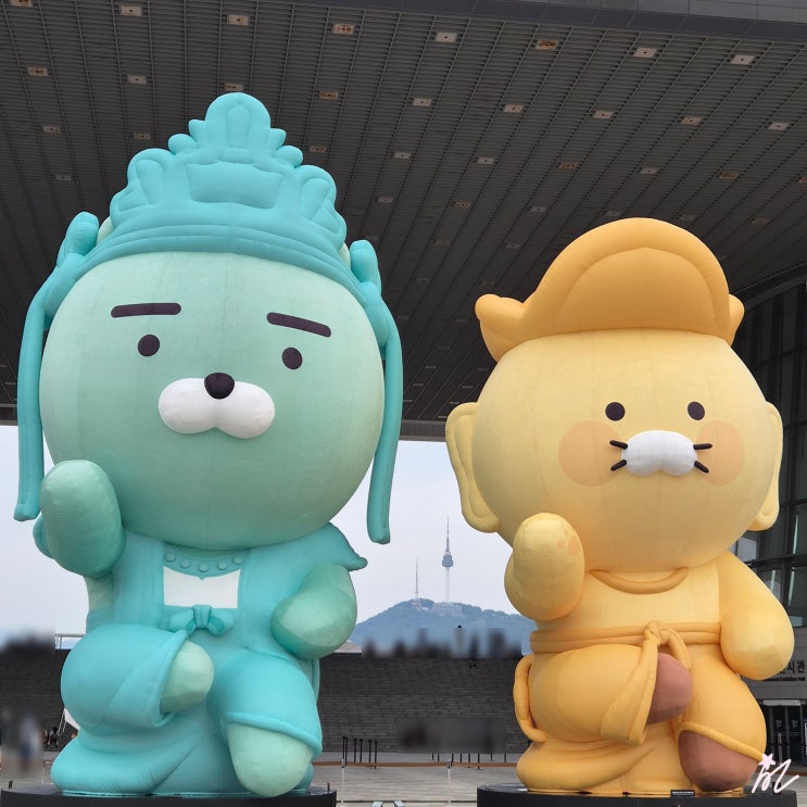  카카오프렌즈와 국중박 보물찾기 및 국립중앙박물관 반가사유상 보고 온 후기